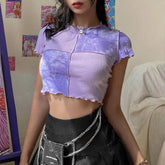Tie Dye Crop Top